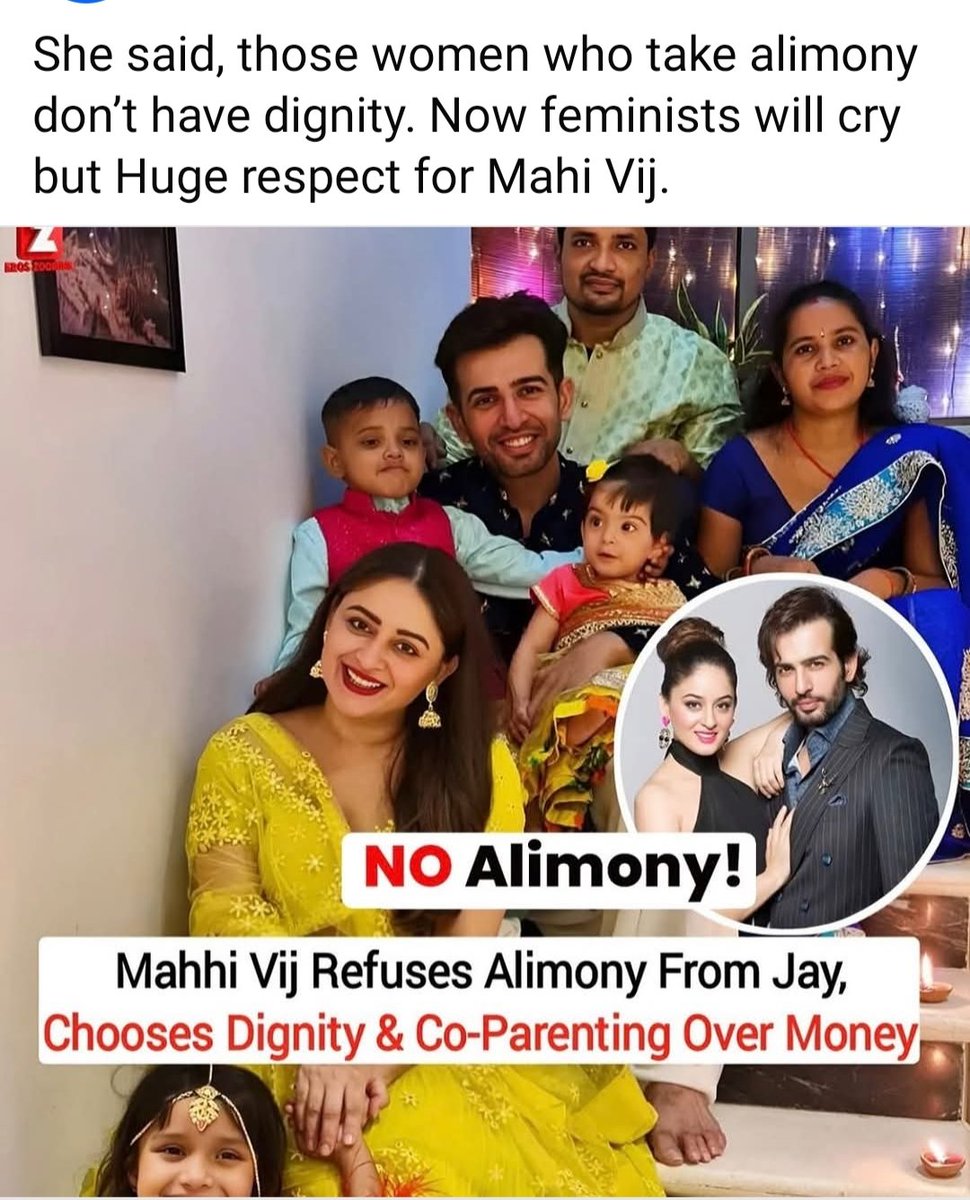 GuptaLokesh18's tweet photo. Divorce is always painful, but using means to extort money from husband &amp; his family by making false allegations &amp; manipulating the children is deeply wrong. True respect belongs to a dignified woman, not to one who plays the victim for monetary gain." https://t.co/08tukVwp0u