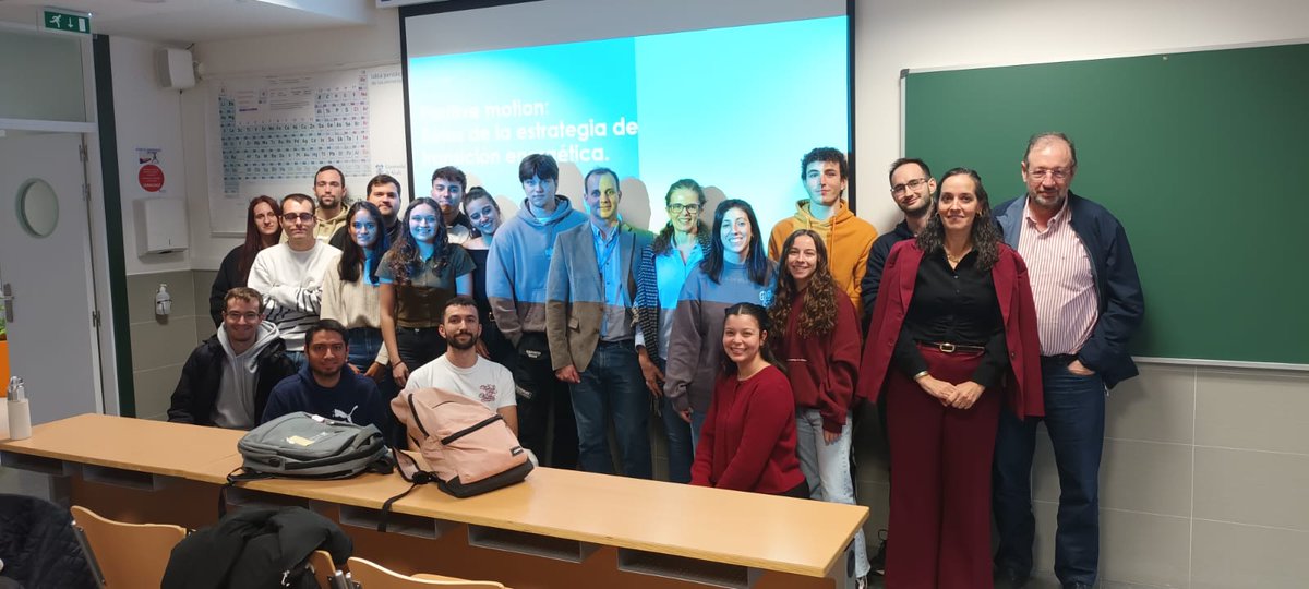 IQAR_UAH's tweet photo. Ya puedes consultar el programa de conferencias del Máster en Química para la Sostenibilidad y Energía del @IQAR_UAH 🤓 
https://t.co/w2D6pa6koI 
El viernes 7/11  nos visitó Julio Llorca de @MoeveGlobal que impartió una muy motivada charla centrada en los proyectos de la empresa https://t.co/oRHaRBGf1c