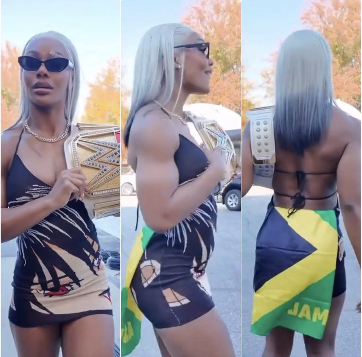 The way Jade Cargill represents her Jamaican roots is golden.