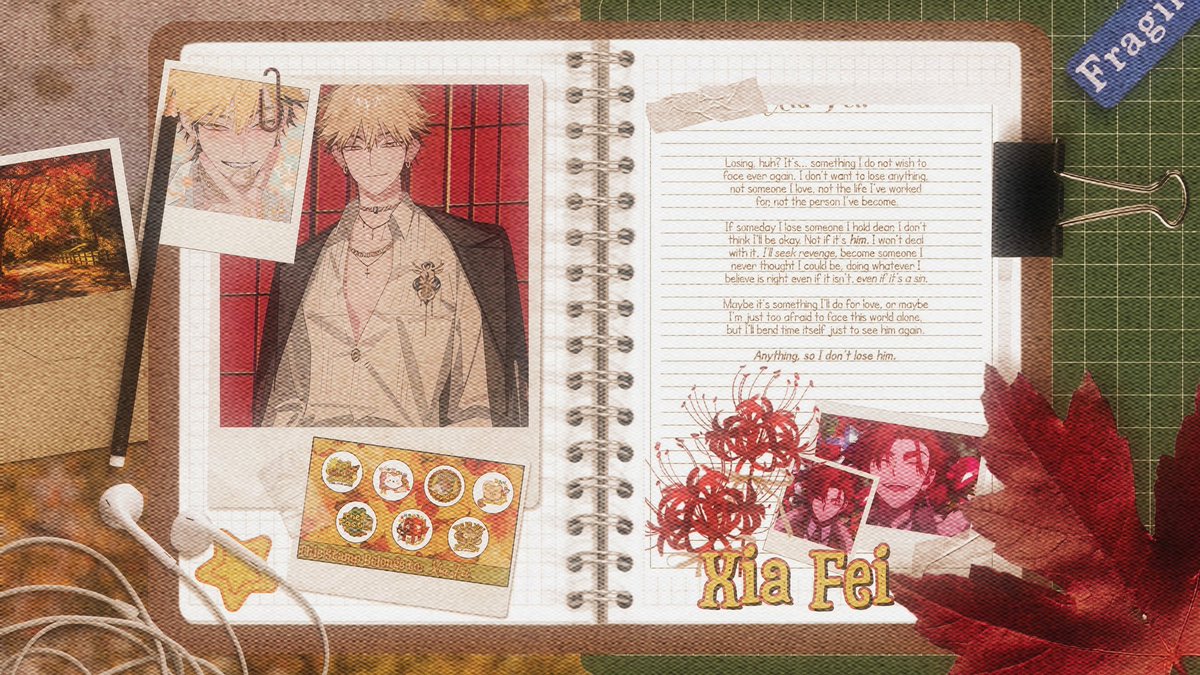 After seven days of learning how to preserve cherished memories in the Studio, I, Xia Fei, will bring these finely curated fragments of the past and scatter them toward a new reverie — as the sea is no longer silent, and autumn is finally vibrant. 🍂