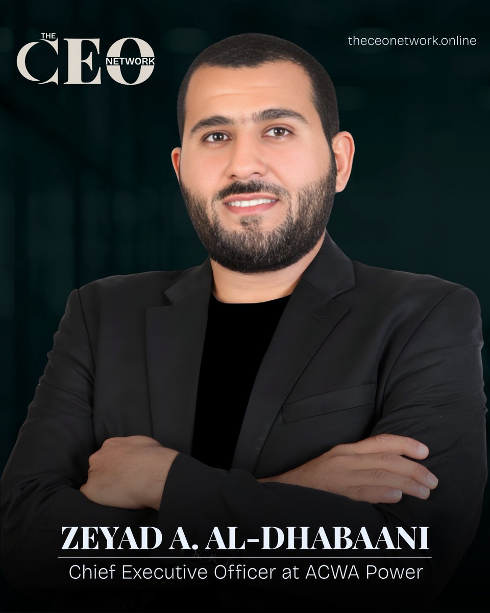 ceonetwork360's tweet photo. From pioneering robust Risk Management frameworks in the oil and gas sector working with the world leading Company in its field " Aramco"   to leading transformative energy and water projects, Zeyad A. Al-Dhabaani is a visionary Saudi Youth CEO relentlessly driving. https://t.co/0VwRPYizpO