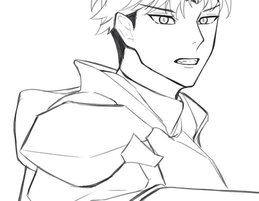 Meiily_n's tweet image. blonde hero //wip

#osrpart