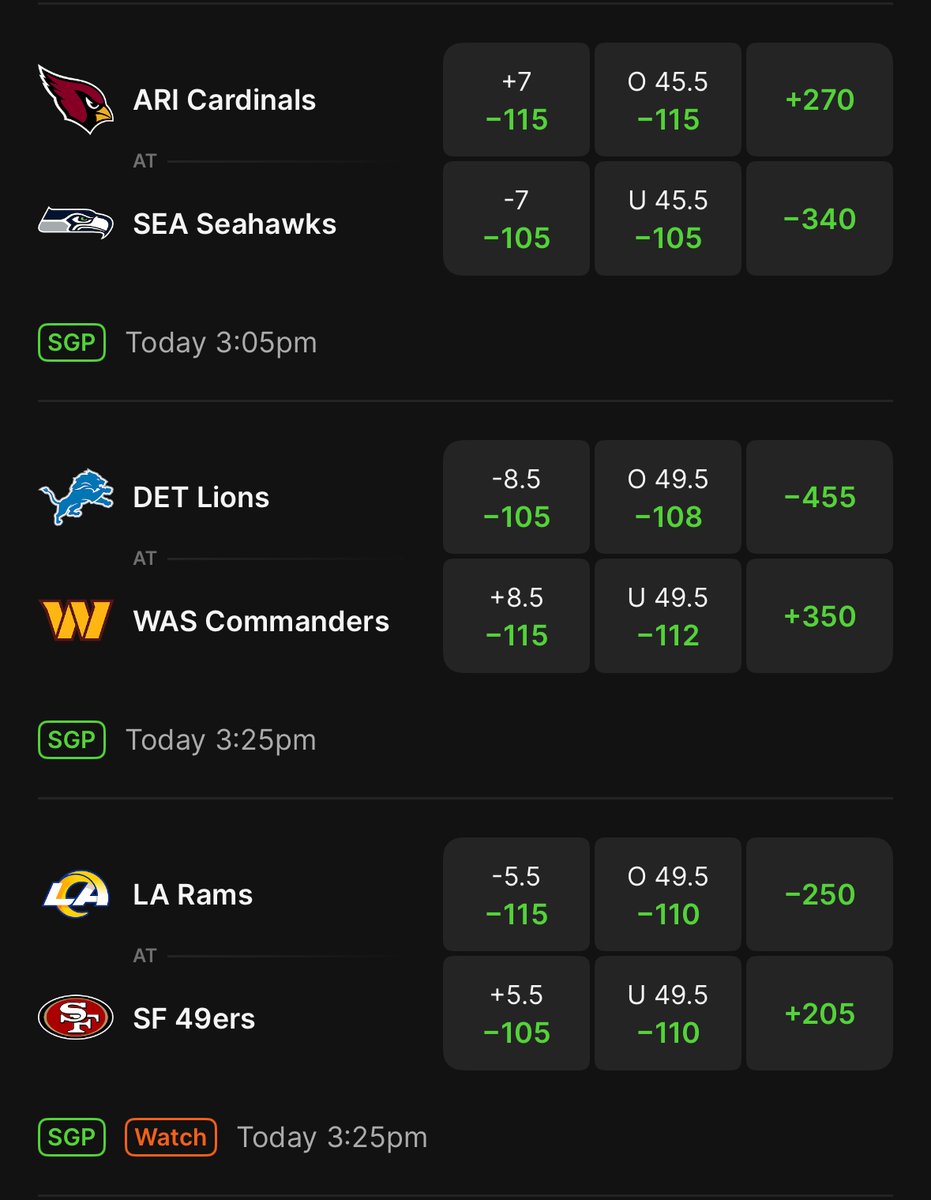 blazer_vegas's tweet photo. 🚨20 UNIT #NFL ULTRA MAX LOCK OF THE YEAR🚨

OUR ALGORITHM HAVE A BANKROLL BUILDER THAT HAS A 94% HIT RATE GOLD RATED PLAY FOR TODAY

👇🏻WANT THE PLAY👇🏻

1. LIKE THIS POST

2. FOLLOW @blazer_vegas

I WILL DM WHEN DONE

⬇️FREE VIP⬇️
https://t.co/D9Zj6eLybE

#GamblingX #NFLPicks https://t.co/w8bRB6XSdi