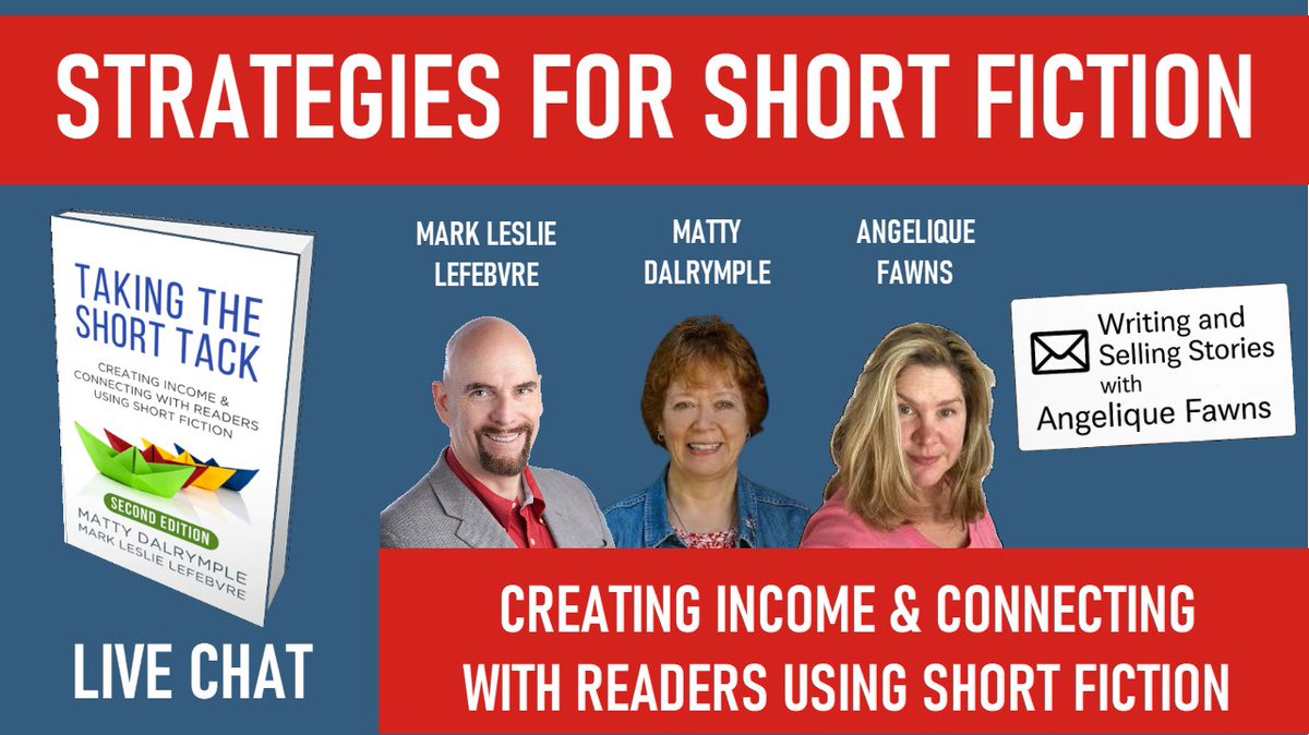 I'll be chatting live about author strategies leveraging short stories with <a href="/TheIndyAuthor/">The Indy Author</a> and <a href="/angeliquefawns/">AFawns is AGENTED!</a> on Monday Nov 10th at Noon Eastern. Livestream. Ask your questions live!

youtube.com/watch?v=ox4mKE…