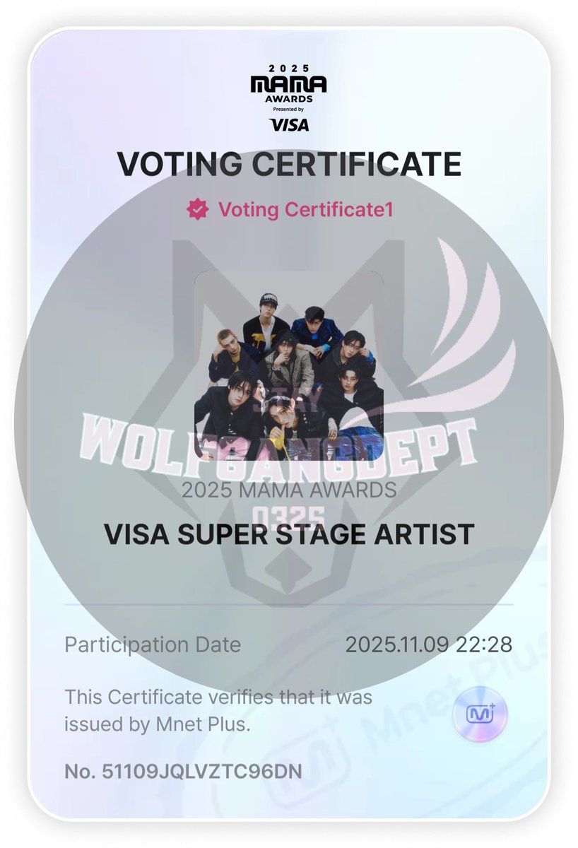 wolfgangdept's tweet photo. 🚨 LAST DAY 🚨

✅️VISA FANS' CHOICE  OF THE YEAR
✅️FANS' CHOICE MALE
✅️VISA SUPER STAGE ARTIST
✅️ I vote for #StrayKids on #2025MAMAVOTE (on x)

Current position : 7 (8) ⚠️

🔗https://t.co/zFpqerXizb

📌1 vote/day/device

REPLY YOUR VOTE HERE 👇 https://t.co/7mikkNp0f0