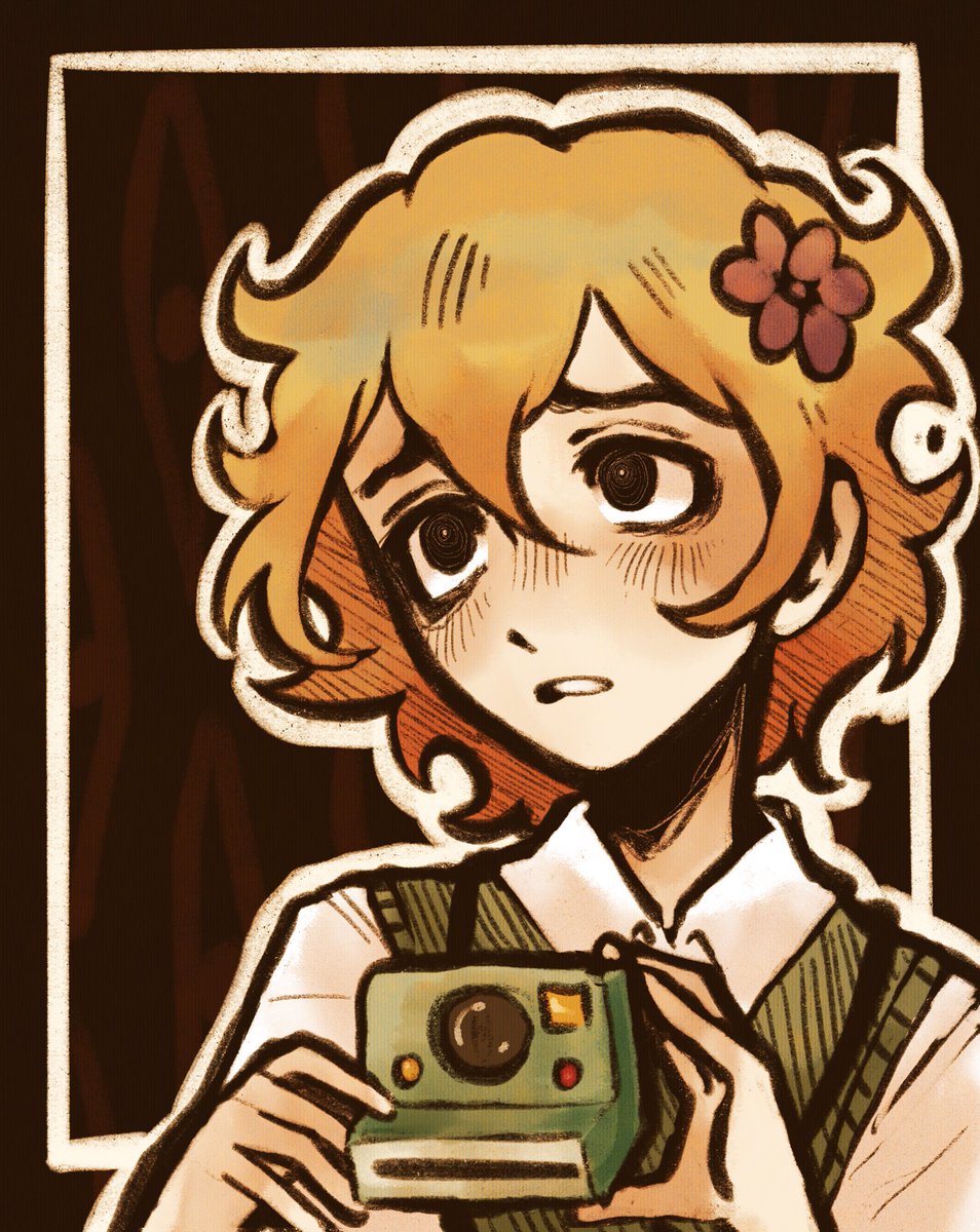 ottie_pops's tweet image. Just realized I never posted this basil hehe #basil #omori #fanart