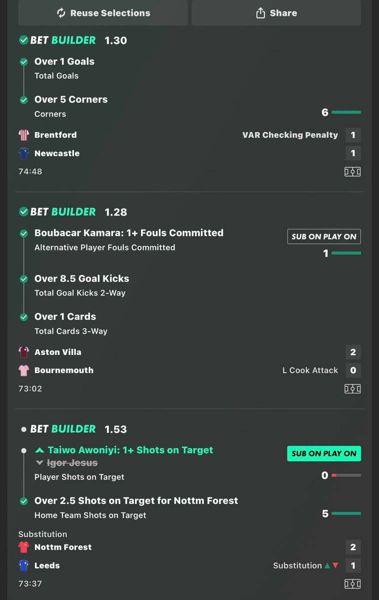 MY CASH OUT £1,233.75 💷 TO WIN £2,500.00😍
If this lands, I’ll give £1,000 to 2 lucky people who ♥️likes, retweet and comment on this tweet

CASH OR STICK