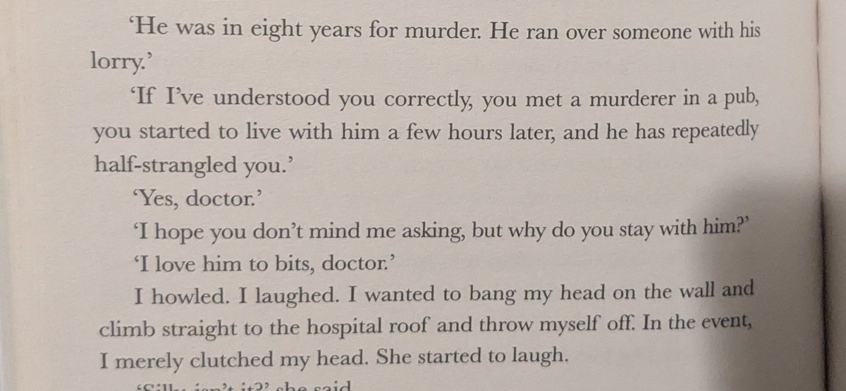 "I love him to bits, doctor."