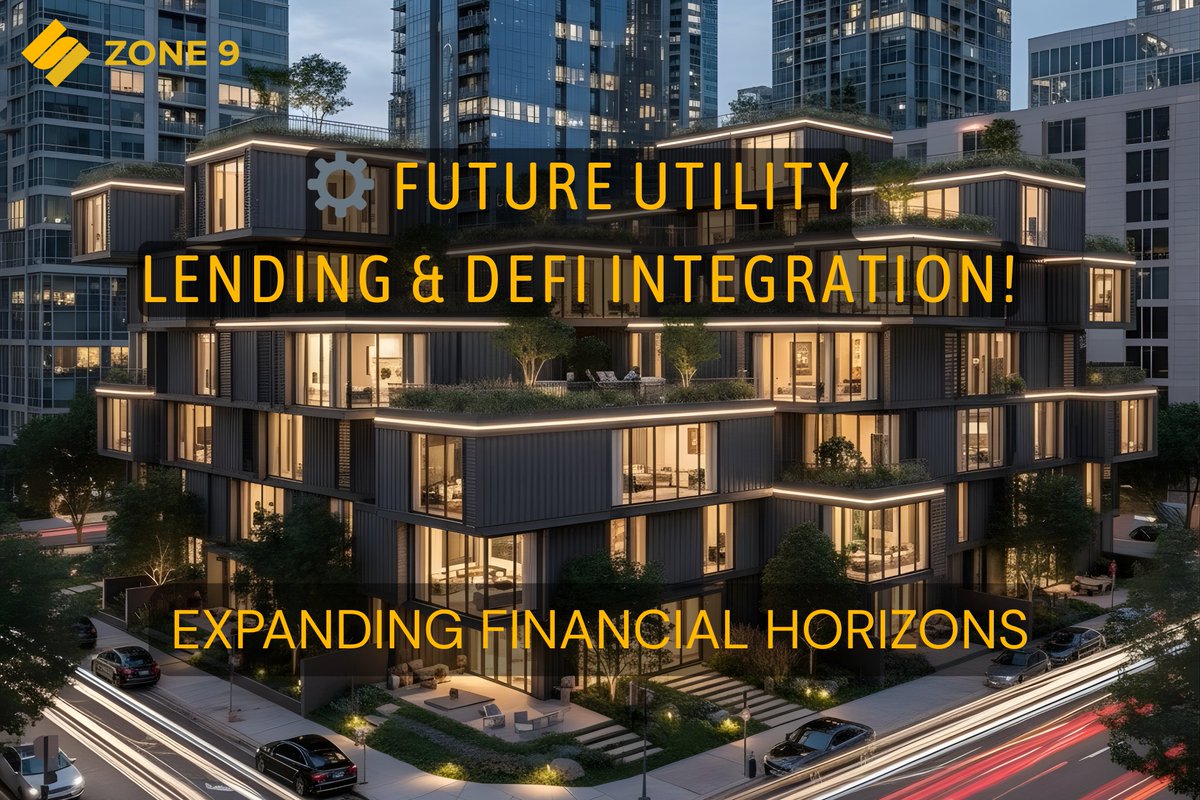 Zone9network's tweet photo. Bridging the gap between RWA and DeFi. We are laying the groundwork for Blocktainer NFTs to interact with major lending and liquidity protocols across the blockchain. #DeFiIntegration #RWA #Crypto #InvestmentStrategy #Zone9 #NFT #Blocktainer #Web3 #BlockchainInnovation https://t.co/s2X7cEMvyG