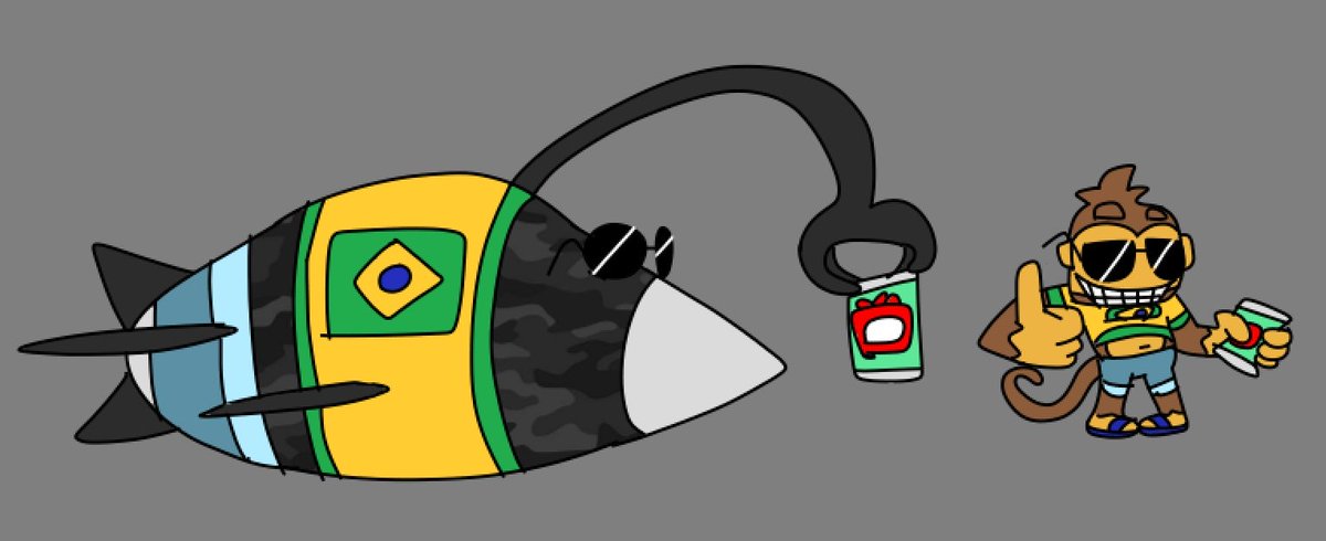 randomrabbit2nd's tweet image. IsraelGPT🇮🇱, make me an image🖼️of bloons td 6🎈if it was made for israelis👦🏻.

BZZT BZZT. 🤖Here is an image that Israelis are sure to love. I have depicted the &quot;DDT&quot; and &quot;Dart&quot; &quot;Monkey&quot; as le heckin Brazilian! May your updoots be plenty and your  reddit golds many.