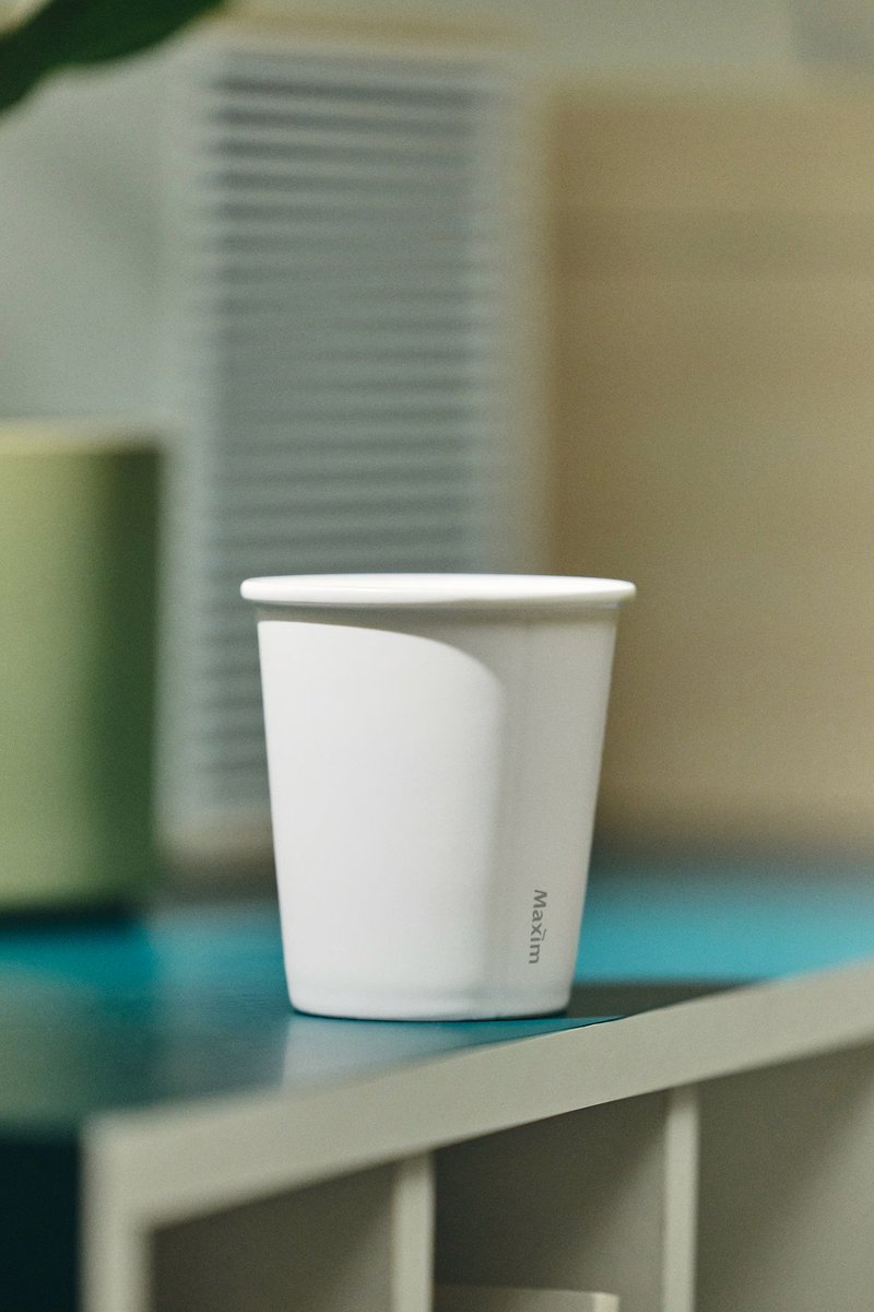 맥심 종이컵 도자기컵 요거는 진짜 사고싶네