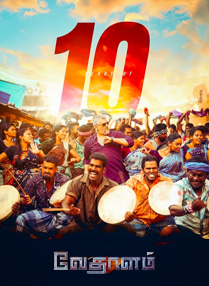 rameshlaus's tweet image. #10YearsOfVEDALAM 

How many ever times you watch it, #Vedalam will never bore you..

A classic text-book case study for a Mass entertainer.. 👍

- #AK Transformation scenes 🔥 

- Emotions, Comedy, Songs, Action 👏