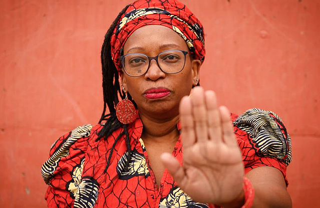 Stella Nyanzi is a now-exiled Ugandan human rights advocate,journalist, poet, medical anthropologist, and feminist, queer rights advocate, and scholar of sexuality. Arrested and assaulted many times. In March 2017, Nyanzi was arrested after she referred to long-ruling President