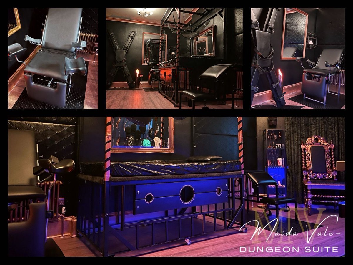 Make your private fantasies a reality at Maida Vale Dungeon Suite! Fully equipped, luxurious BDSM suite with 2 bedrooms &amp; ensuites in Central London. Secure your booking today 👉 buff.ly/UW2MnAJ #LondonBDSM