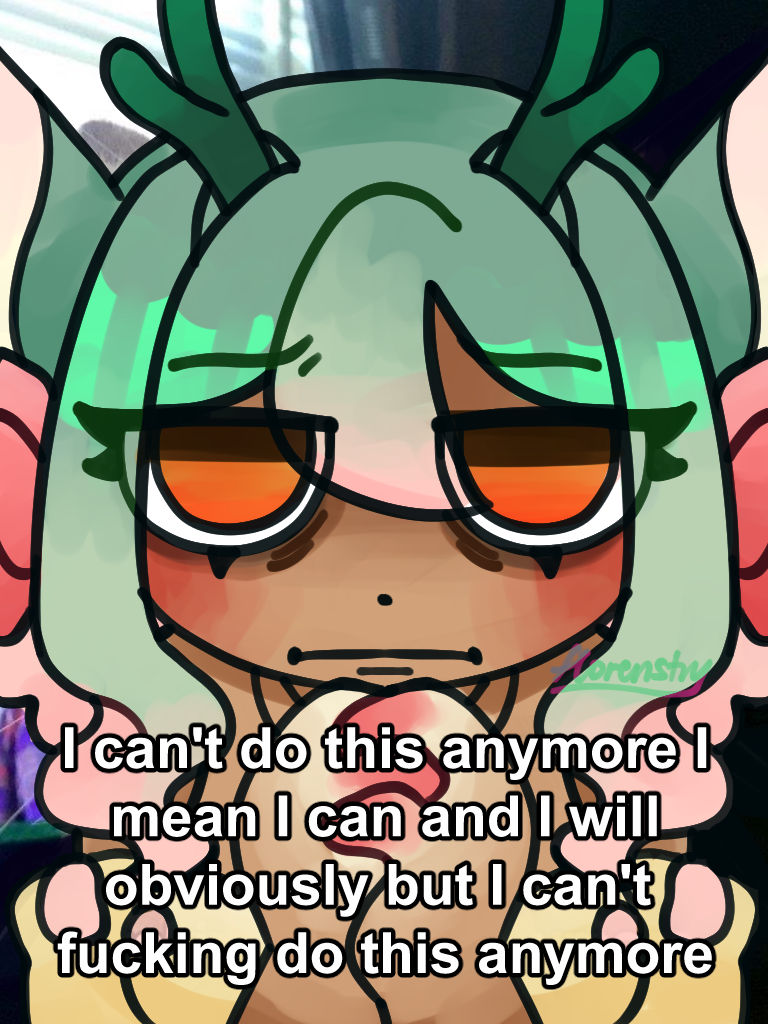 for 5 bucks, you can get your oc redrawn in your favorite meme !!! 🤡✨

send them my way below 🔗🧵 #VGenComm