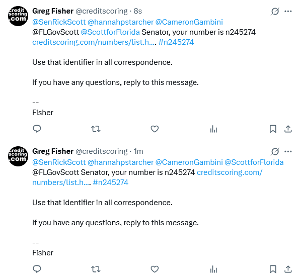 creditscoring's tweet image. The one on the top looks better.

If you're concerned about false information, use Hashtag n245274. It refers to political hack U.S. Senator Rick Scott who makes false statements.

Hillbillies will be hillbillies. 

#falsestatement #FL #Error37 #stupidity
#2411ae #2510F 
#n245274