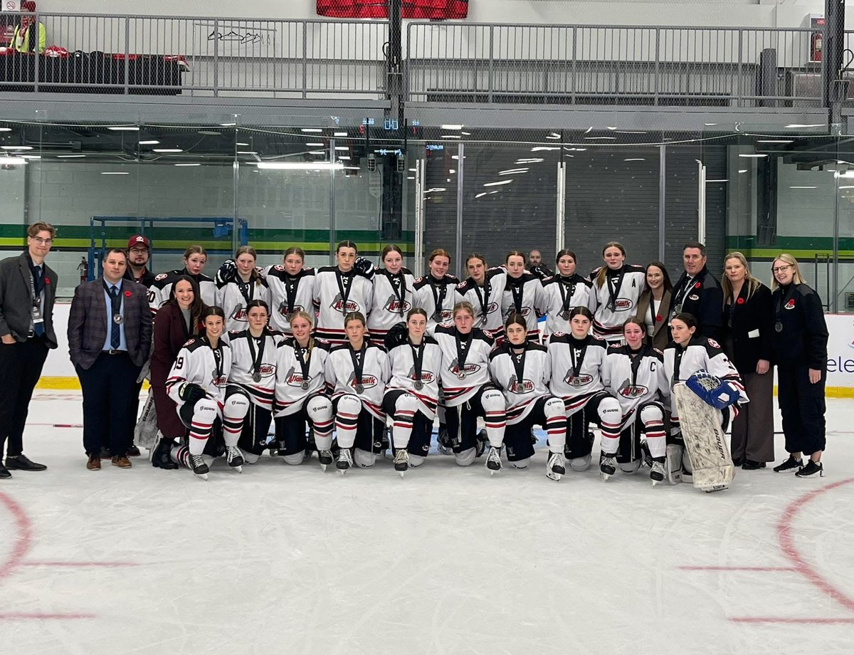 Team Atlantic gave it their all in the U18 Nationals gold medal game, falling 3–1 to Quebec. History made: their first-ever silver medal! 🥈👏 Congrats to players, coaches &amp; staff — you made Atlantic Canada proud! 🏒

#HockeyNL #TeamAtlantic
