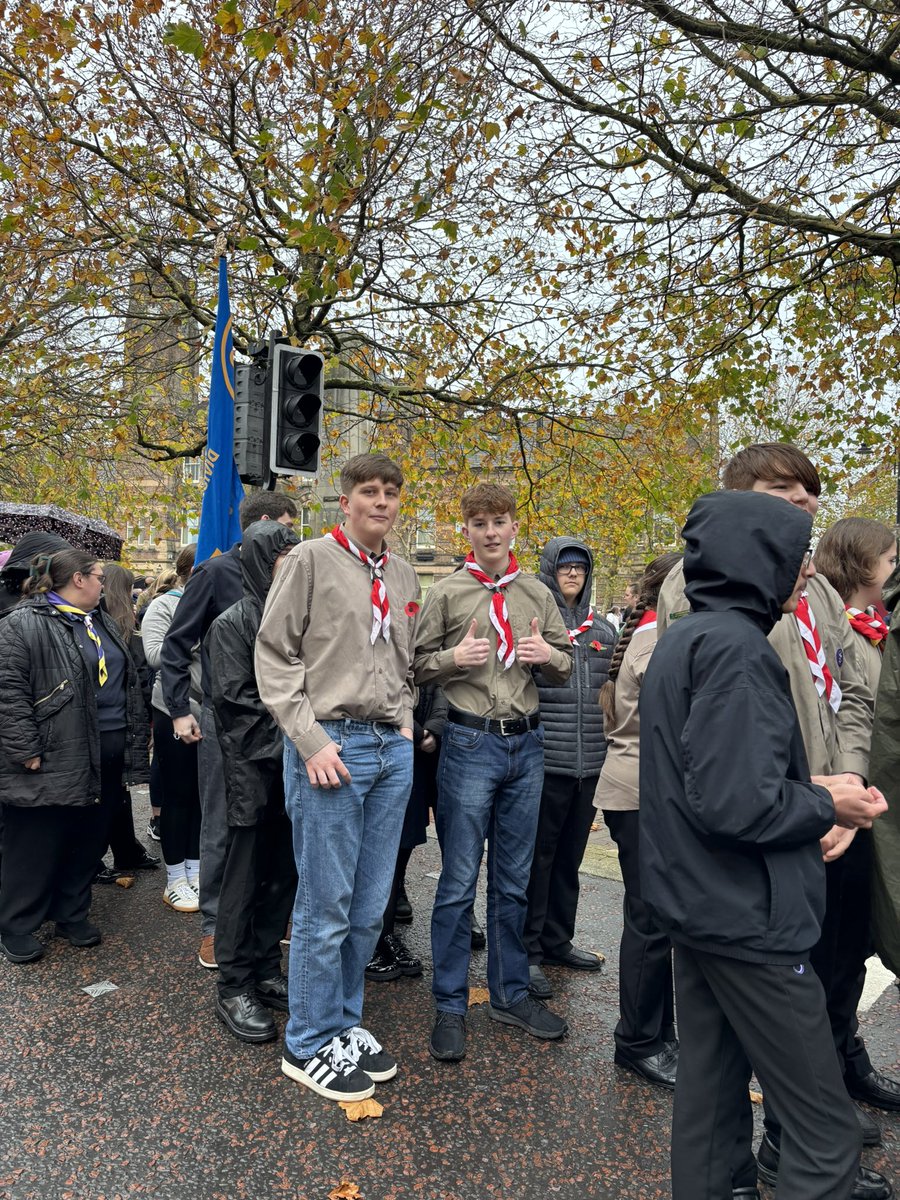 WindleWombles's tweet photo. The Unit showing our respects at St Helens Rememberance service https://t.co/H9LQWT6PJy