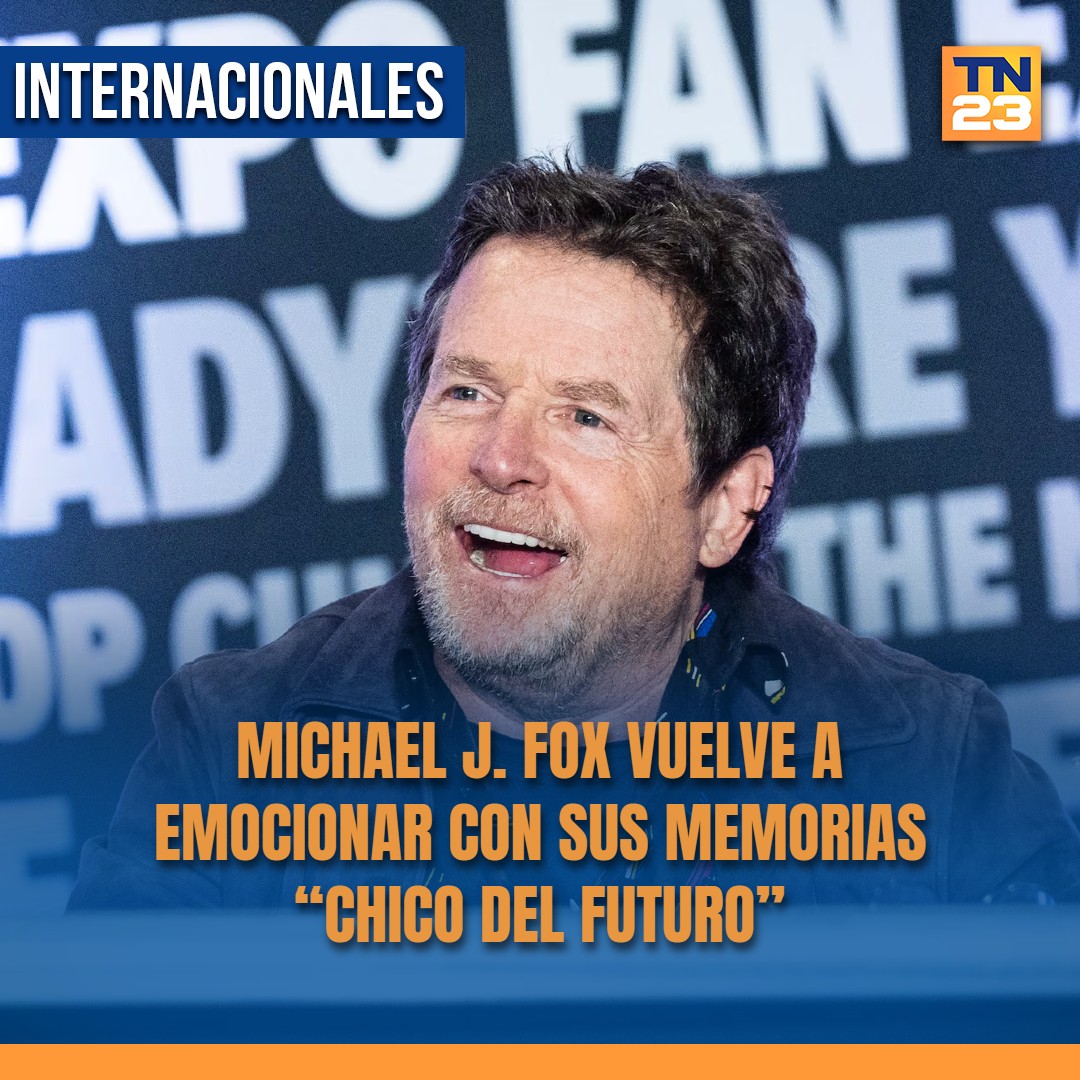 TN23NOTICIAS's tweet image. #MichaelJFox regresa con sus #memorias “Chico del Futuro” 😲➡ bit.ly/4oYGWAW