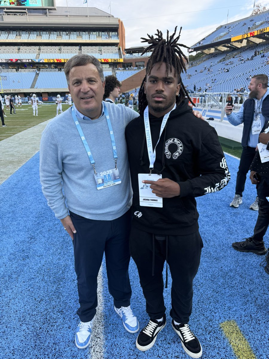 Joshua_Thomas07's tweet image. Had a great time at UNC 🩵. I appreciate the love and hospitality,  I look forward to coming back. @rkbarefield @Coach_Wright50  @Coach_Mlombardi @coachmeans_20  @allenliberty @CoachStokowski @CoachCarswell @JumpWithWoody #GoHeels