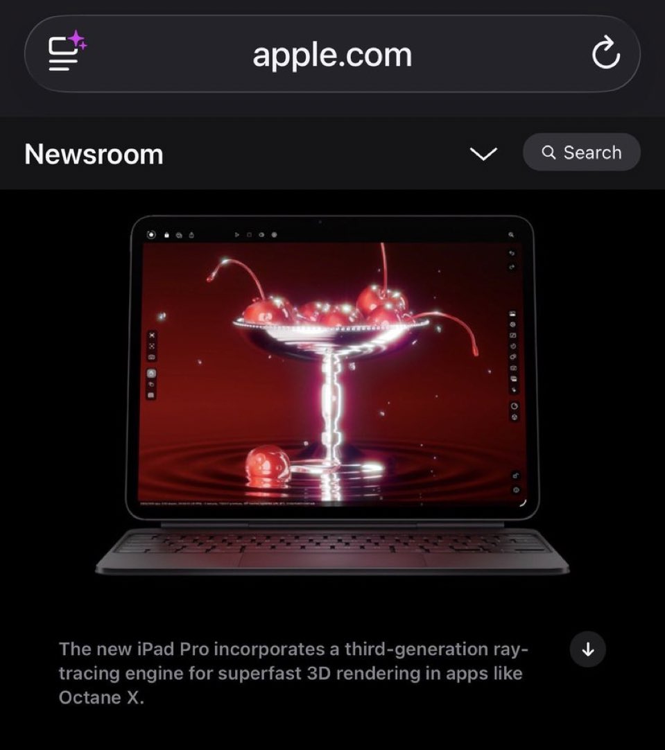 Cryptotobias_'s tweet image. $RENDER featured by Apple