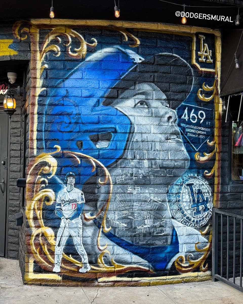 LA Dodgers Mural Locations tweet media