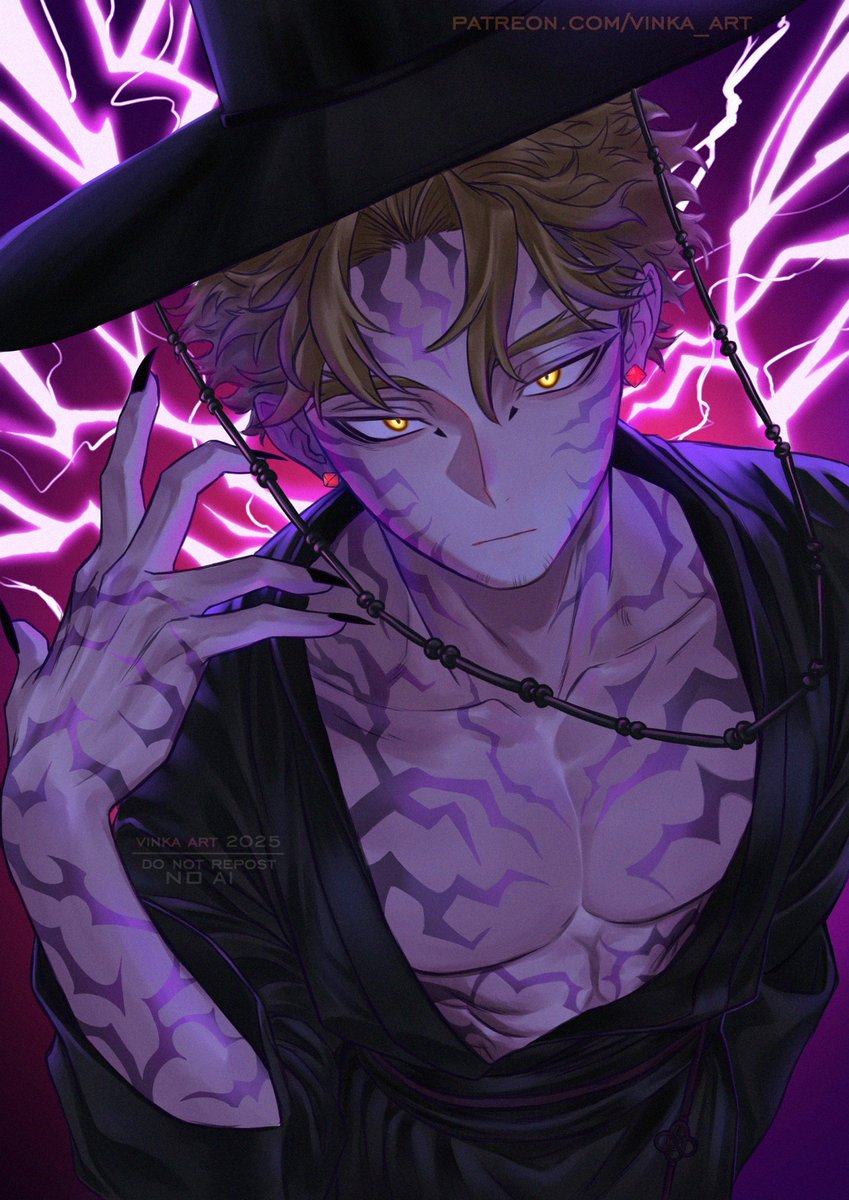 Demon Hawks // Higher quality illustration + time-lapse video on Patr3On #Hawks #SajaBoys