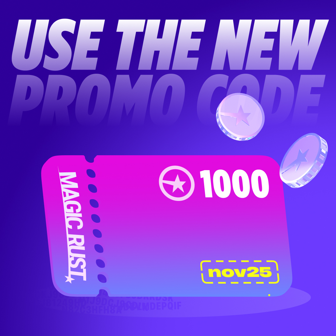 Magic_Rust's tweet image. 🎁 Grab this promo!

Enter it on any Modded, Vanilla 2x, or Casual server with the command «/promo». The number of activations is limited