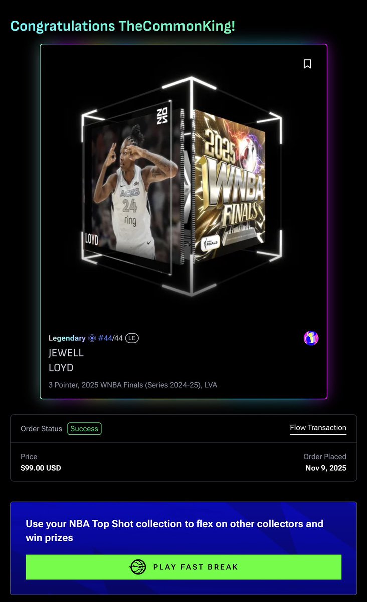 First <a href="/NBATopShot/">NBA Top Shot</a> legendary moment!  Perfect mint!  

Thanks <a href="/Raikan007/">Raikan007</a>