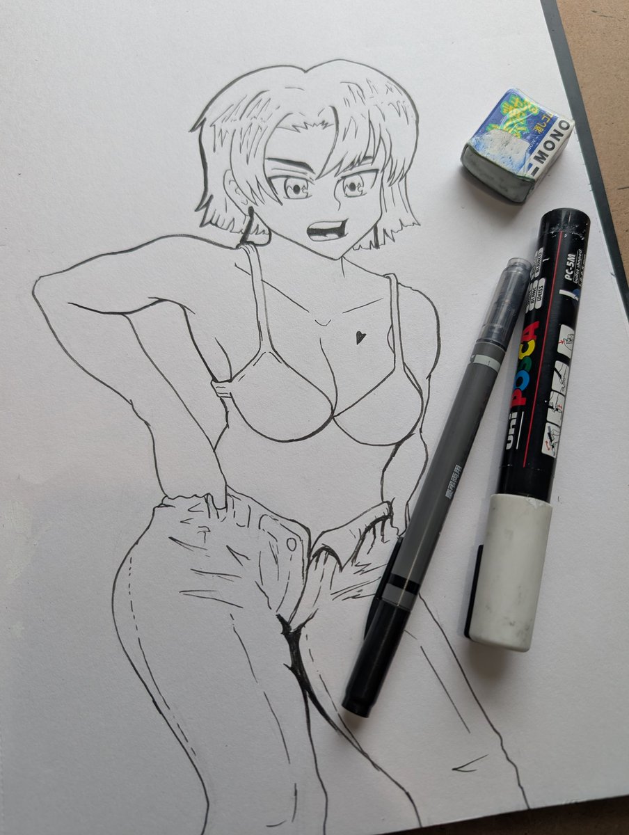 Spicy Sunday ep. 1 
#sketchbook #Fatehollowataraxia #bazett #fate #ink #fatego