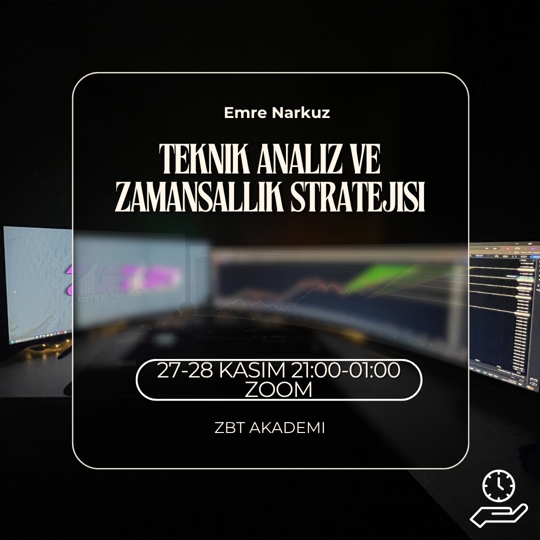📈 Finansal Piyasalarda ZAMANSALLIK Eğitimi 

📷Piyasanın en iyisinden , piyasanın en kaliteli eğitimi!!!  

📷 Tarih:27-28 KASIM 
📷Saat: 21:00-01:00 
📷 Kontenjan Sınırlıdır! 📍⚠️