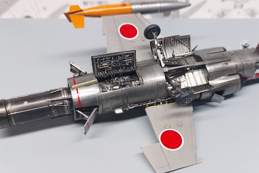 ハセガワ 1/72 F-104J
本体は完成目前ンゴよ。
#セーブザマナティー