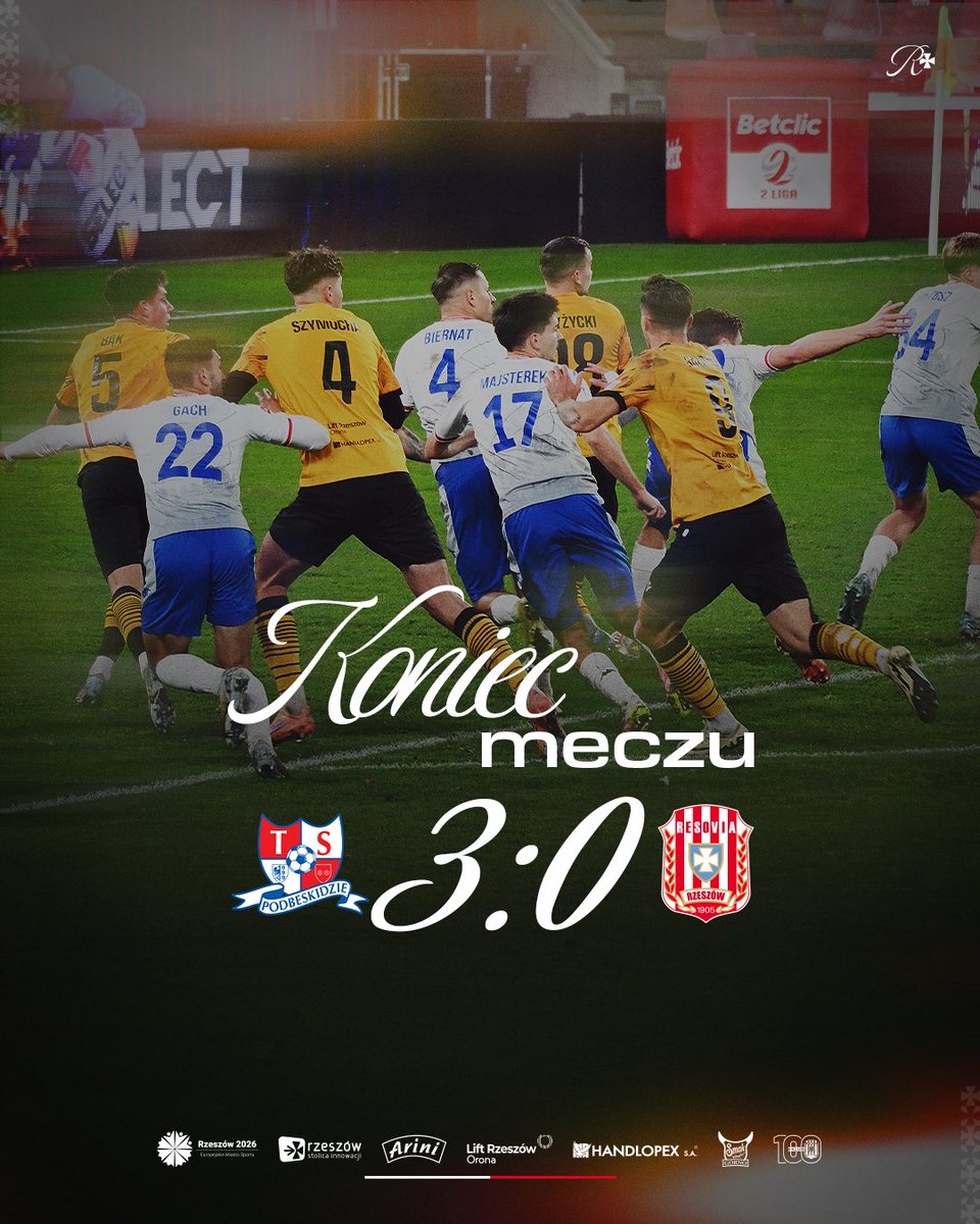 cwksresoviapl's tweet photo. Bez przełamania w Bielsku-Białej. Przegrywamy z @TSP_SA 3:0
🔗 Więcej o meczu #TSPRES:
https://t.co/HpzRJIwMTc https://t.co/liwRYF9FMw