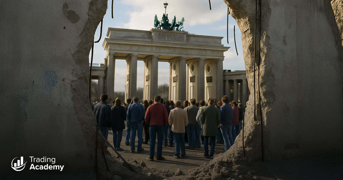 Nov 9, 1989: The Berlin Wall came down—ushering in a new era for global markets.
History shows: barriers fall, markets open.
Learn to trade with global awareness.
#BerlinWall #FinancialFreedom #TradingAcademy
tinyurl.com/4r4rvbuu