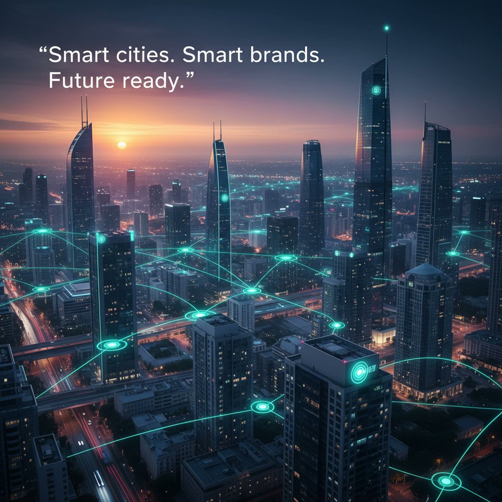 dakdanww's tweet image. Smart cities need smart brands. Dakdan is your trusted partner in IoT and media projects that change the game. Ready to build tomorrow, today? Connect with us and let&apos;s shape the future! What would you innovate first? #SmartCity #IoTConsulting #InfluencerTech #DakdanVis