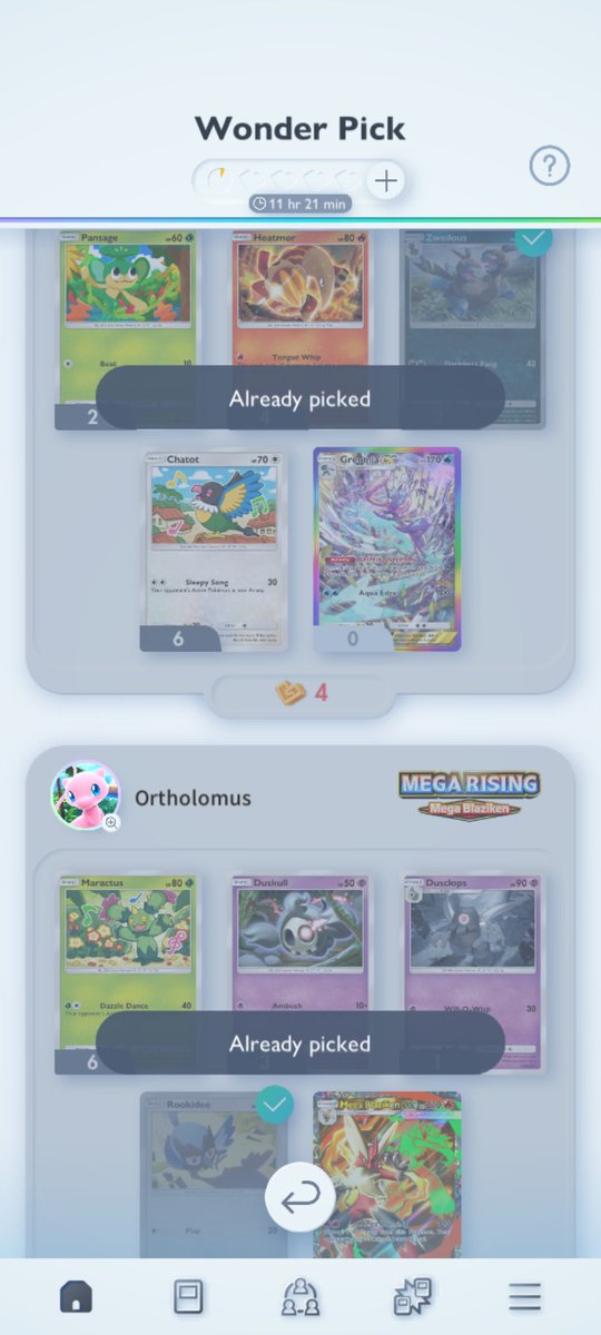 Starting to think wonderpick hates me