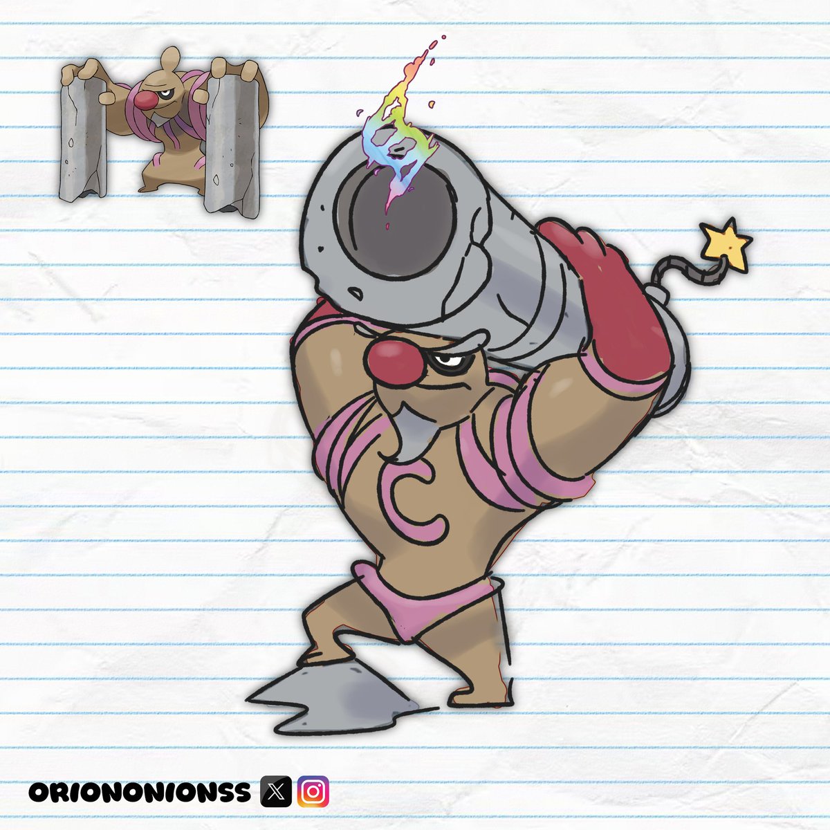 A Mega a day until Mega Dimension: #1 Conkeldurr
#pokemon #fakemon #pokemonlegendsza