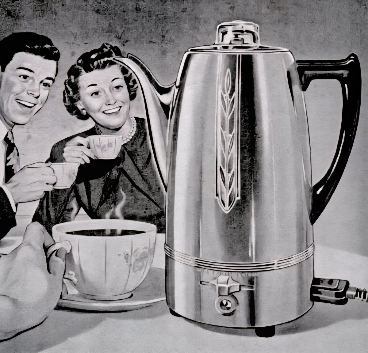 I bought a new-but-old-school-type electric coffee percolator and I'm pretty excited to make some coffee in it!