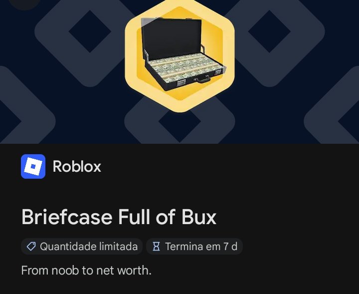 robloxptbrasil's tweet image. Os dois itens exclusivo do Roblox para usuários que coleciona o Play Points da Play Store termina daqui há 1 semana!

Para conseguir os itens, os usuários da Play Store tem que completar as tarefas da própria Play Store e também pode adquirir os Points gastando dinheiro nos jogos