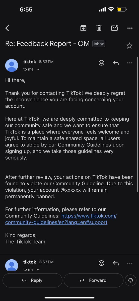 deema107's tweet photo. My account was unfairly banned multiple times without reason. I’ve contacted support many times with no human review. Please help restore my account @TikTokSupport https://t.co/7wO5T0SevC