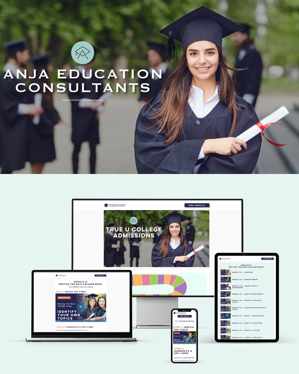A frustrating experience helping my son apply to college inspired me to create something better—Anja Education Consultants. College admissions should be a journey of purpose, not pressure.
Read the full story: anjedu.com/blog/from-frus…