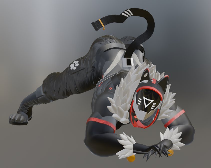 Plays with your balls.
Pose by:@/augghles 
Model:@/BoobenVR