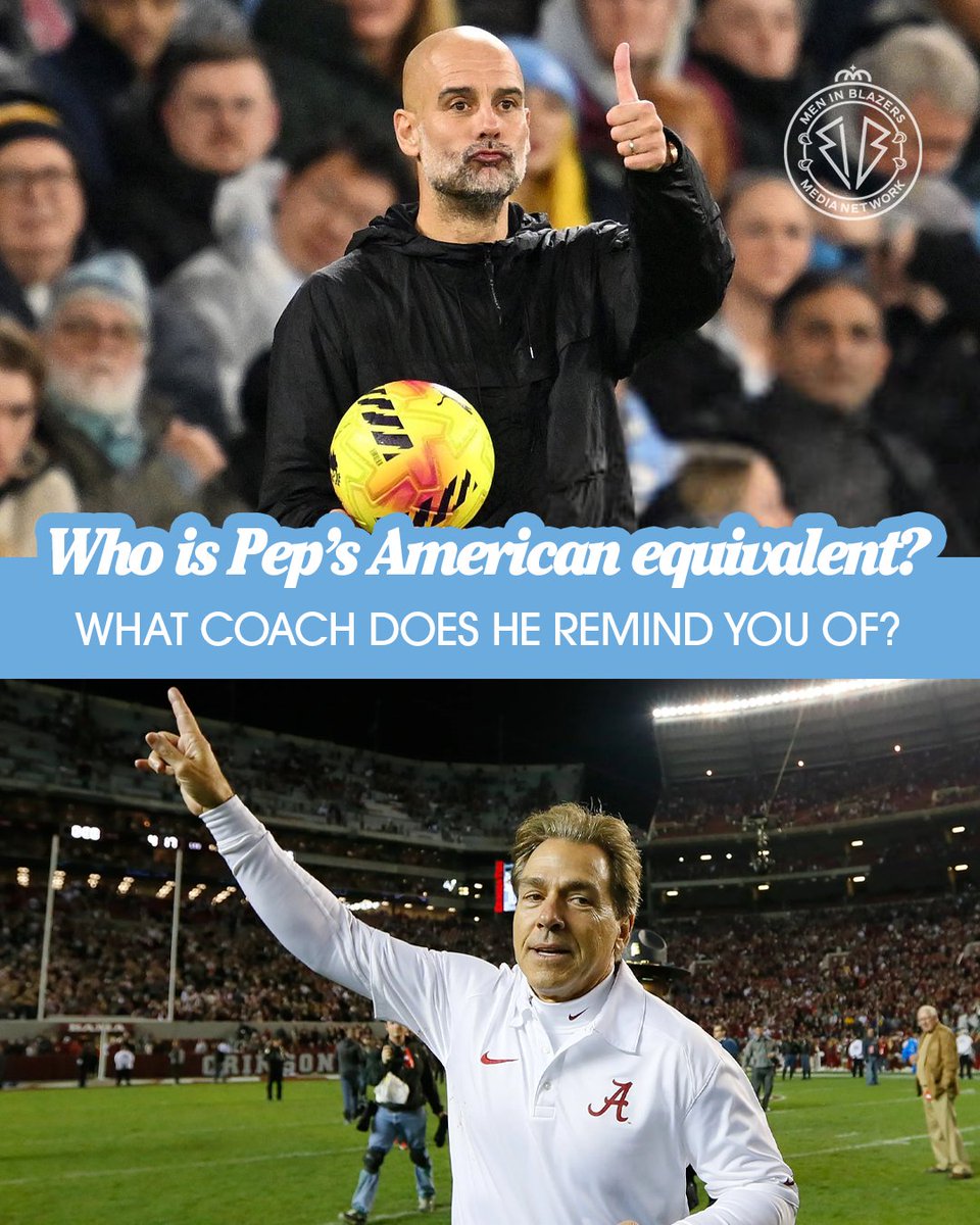 There's only one Pep, but if you had to pick? 🇺🇸 🤔