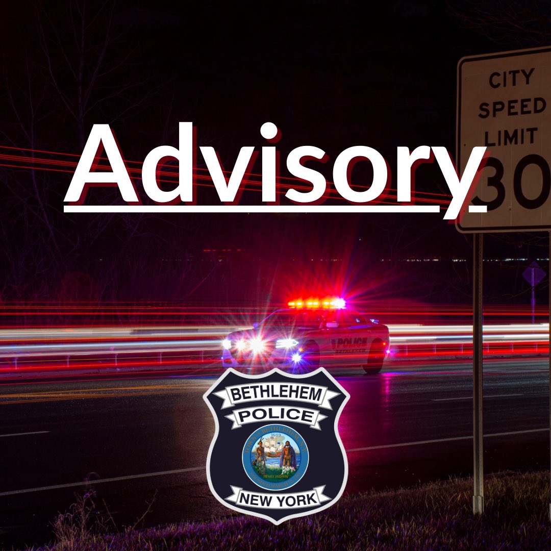 PdBethlehem's tweet photo. 🚨 911 Service Advisory 🚨

We are currently experiencing technical issues affecting 9-1-1 calls in the Town of Bethlehem.

If you need police, fire, or emergency medical assistance, please call 518-439-9973 to reach the Bethlehem Police Department Communications Center directly. https://t.co/xCfvWATecH