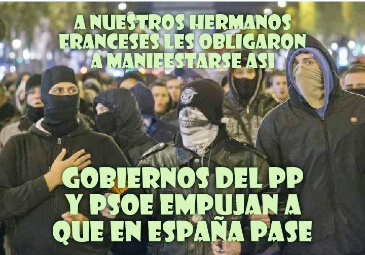 nancypolera's tweet image. @JuntosPolGc SEÑORES "TENEMOS QUE SALIR A LA CALLE TODAS LAS SEMANAS A CORTAR CALLES PACÍFICAMENTE" HASTA QUE NOS TOMEN EN SERIO COMO HICIERON LOS POLICIAS FRANCESES Y SOLO ASÍ CONSEGUIREMOS LA #EquiparacionYa #TodosALaCalleYa #Jucil6x6Ya #ILPJusapol