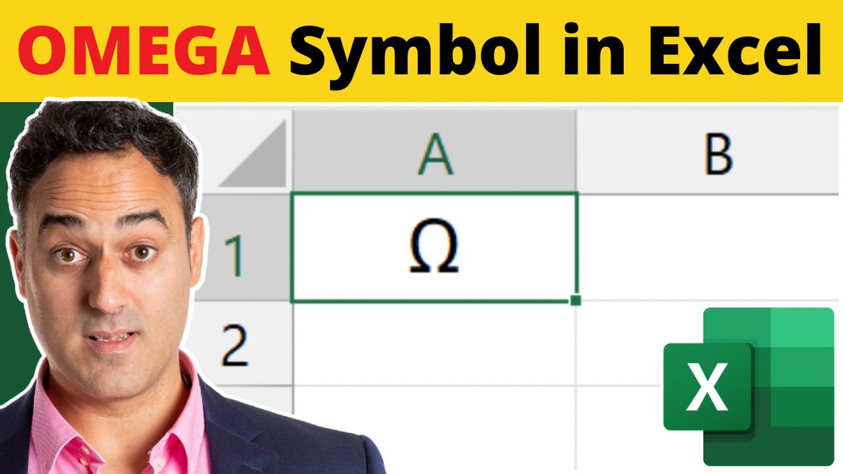 myexcelonline's tweet image. The Ultimate Guide to Typing Omega Symbol (Ω) in Excel Effortlessly

Read our Free Step-By-Step Blog tutorial which has a downloadable practice workbook and video. Click the link below  👇👇👇
myexcelonline.com/blog/omega-sym…