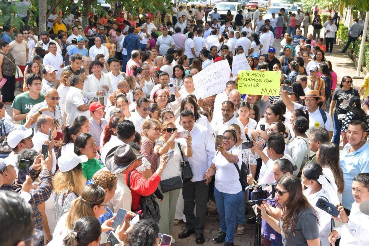 Todo mi reconocimiento a nuestro Gobernador Javier May Rodríguez por el gran trabajo que viene haciendo para transformar desde la raíz a Tabasco. Los tabasqueños no nos equivocamos en depositar nuestra confianza en él. Hoy hay un Gobierno diferente, que sí cumple sus compromisos