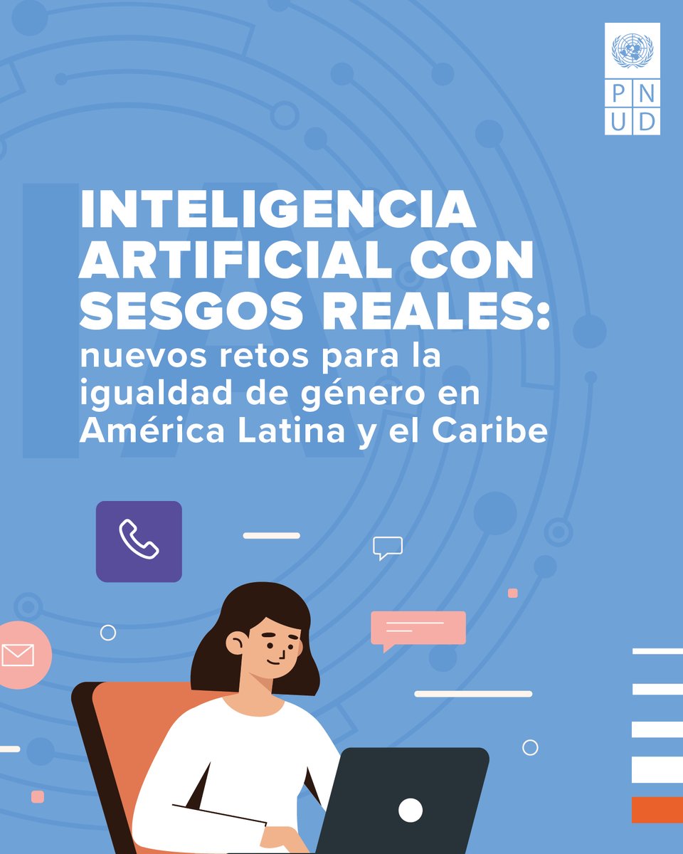 🤖 La inteligencia artificial ya influye en becas, subsidios y servicios sociales en América Latina y el Caribe.

Pero cuando los datos tienen sesgos, la IA también los replica.

Nuevo blog de <a href="/gemmagaldon/">Gemma 🤖 ⚖️ ♀️</a> (<a href="/EticasAI/">Eticas.ai | AI Audits</a>) y <a href="/AnaPirela2/">Ana Pirela-Ríos</a> (@pnudlac): ow.ly/mrww50XnGgN