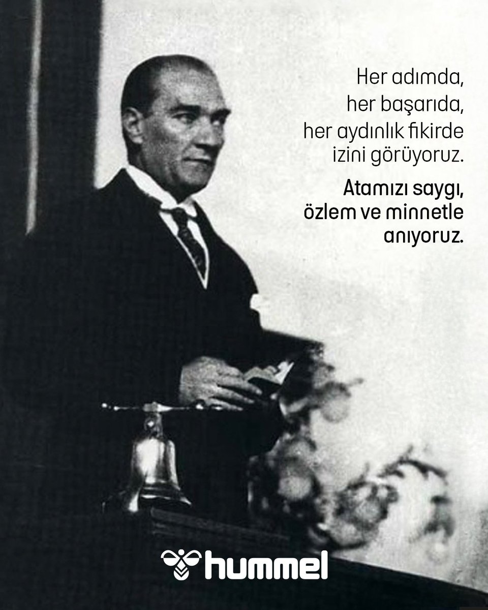 Ölümünün 87. yılında, Mustafa Kemal Atatürk’ü saygı, özlem ve minnetle anıyoruz.

#10Kasım