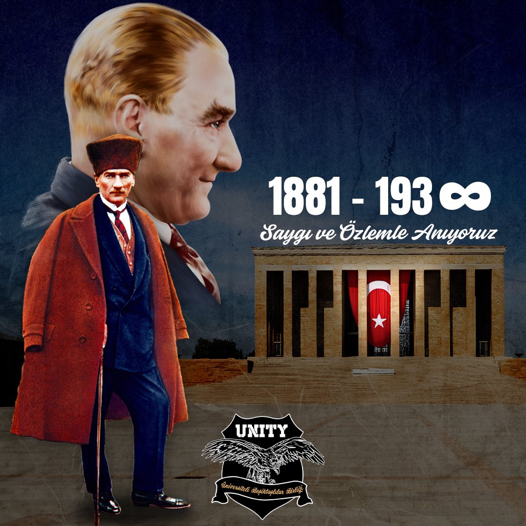 Biz Beşiktaşız; adaletin, emeğin, mertliğin ve yüreğin yanındayız. 
10 Kasım, sadece bir yas günü değil; bir minnet, bir hatırlayış, bir ilham günüdür.
Bizim için Atatürk, bir imza değil bir duruştur. Işığı yolumuzu aydınlatmaya devam edecek. 
Sonsuz saygı, özlem ve minnetle…